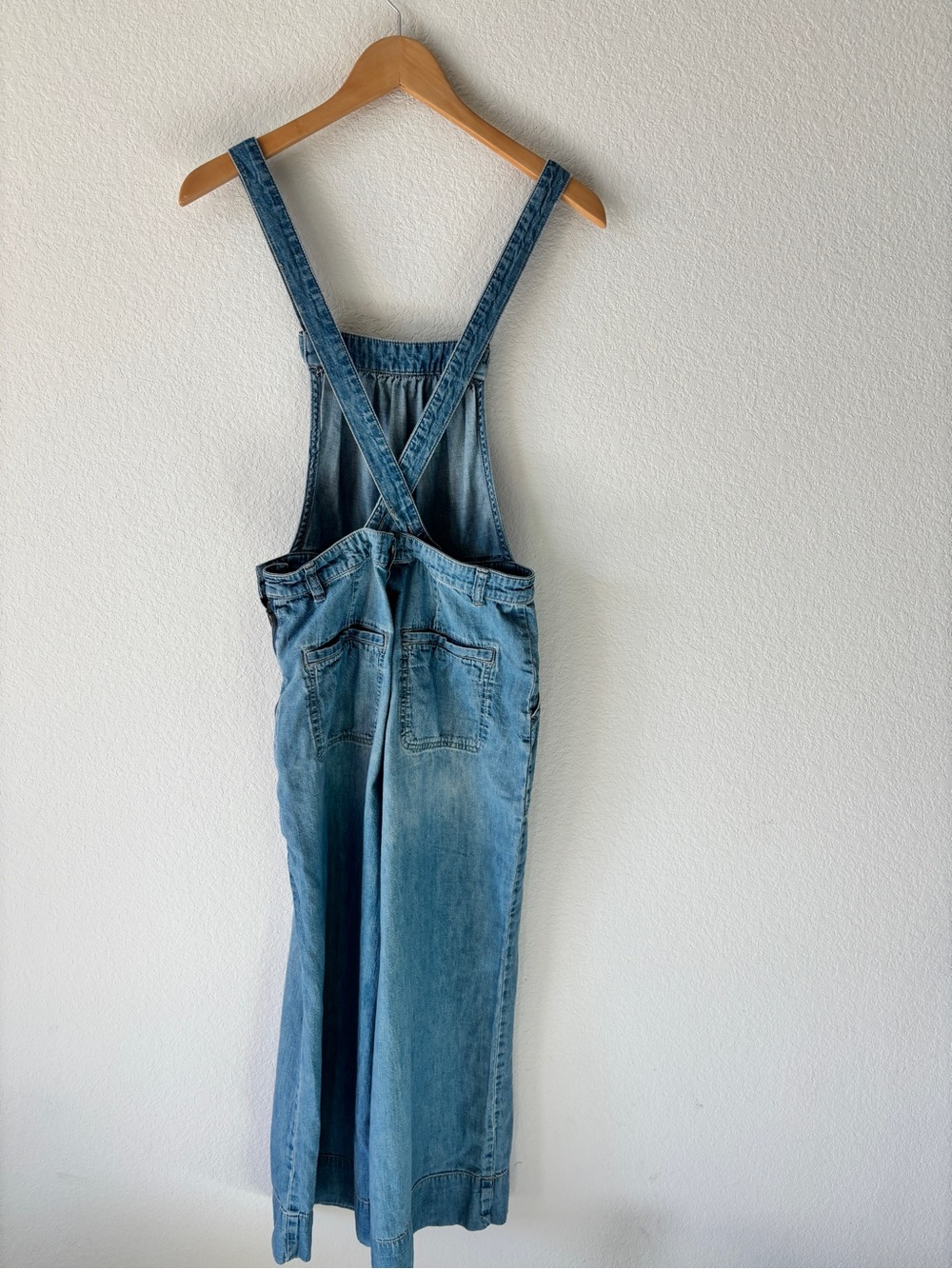 Pilcro by Anthropologie Wide Leg Denim Jumpsuit - Picture 5 of 10